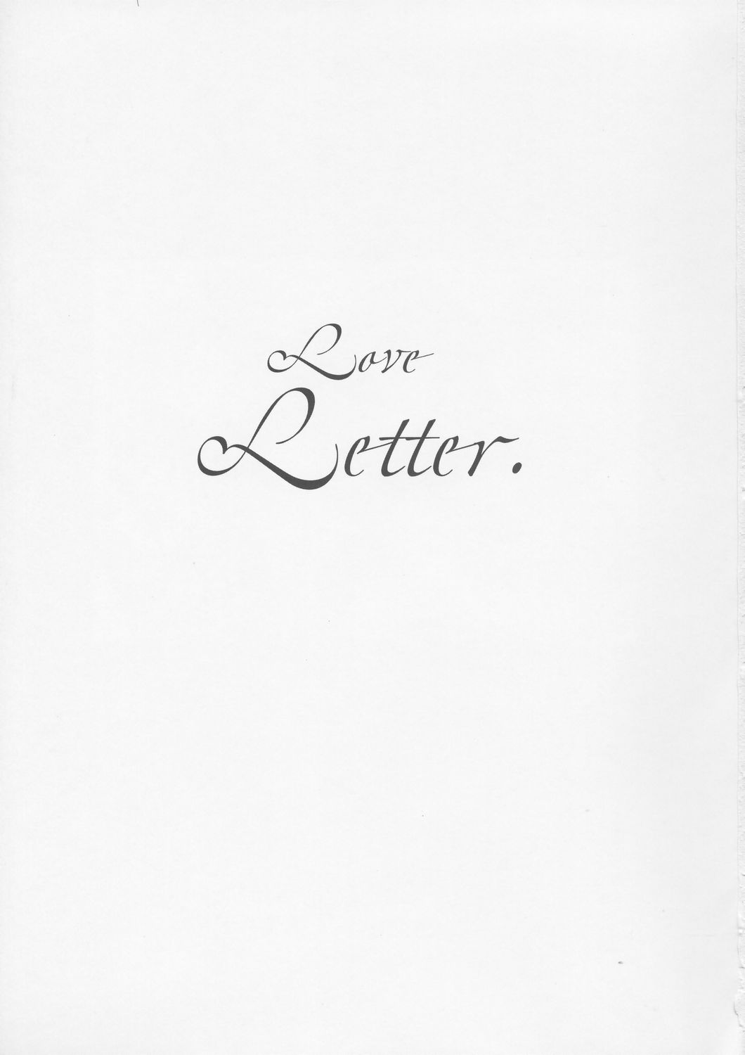 Maria ga Miteru - Love Letter 