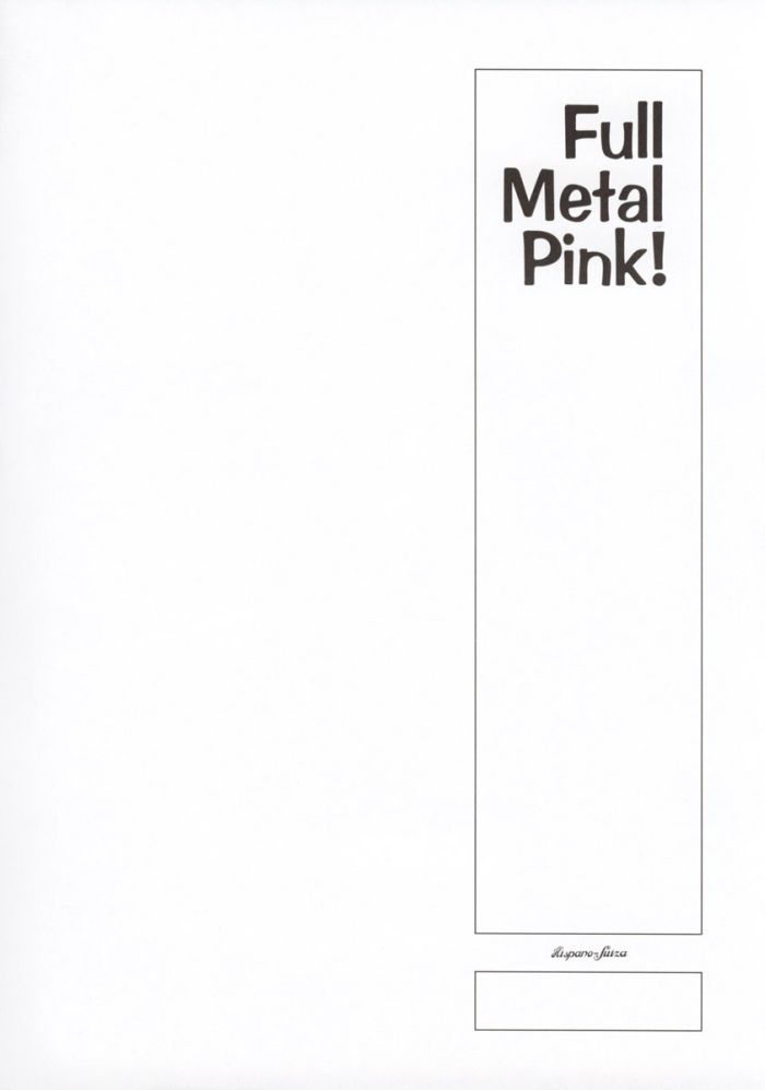 [Hispano Suiza] Full Metal Pink 1 (D-S) {Full Metal Panic} 