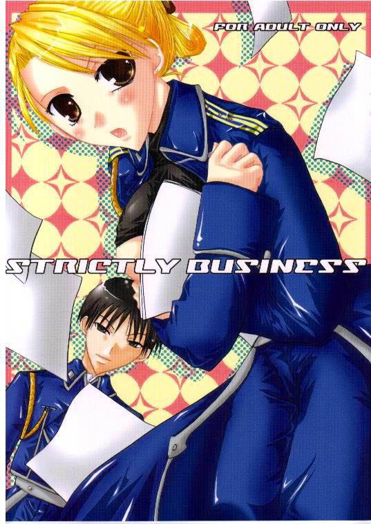 [Sumiko] STRICTLY BUSINESS (Fullmetal Alchemist) [すみっこ。] STRICTLY BUSINESS (鋼の錬金術師)