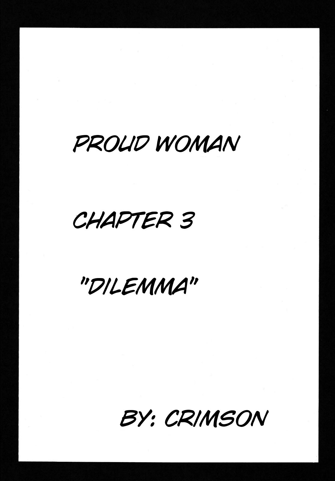[Crimson Comics (Carmine)] Pride no Takai Onna 2 (Black Cat) [English] [クリムゾンコミックス (カーマイン)] プライドの高い女2 (ブラックキャット) [英訳]