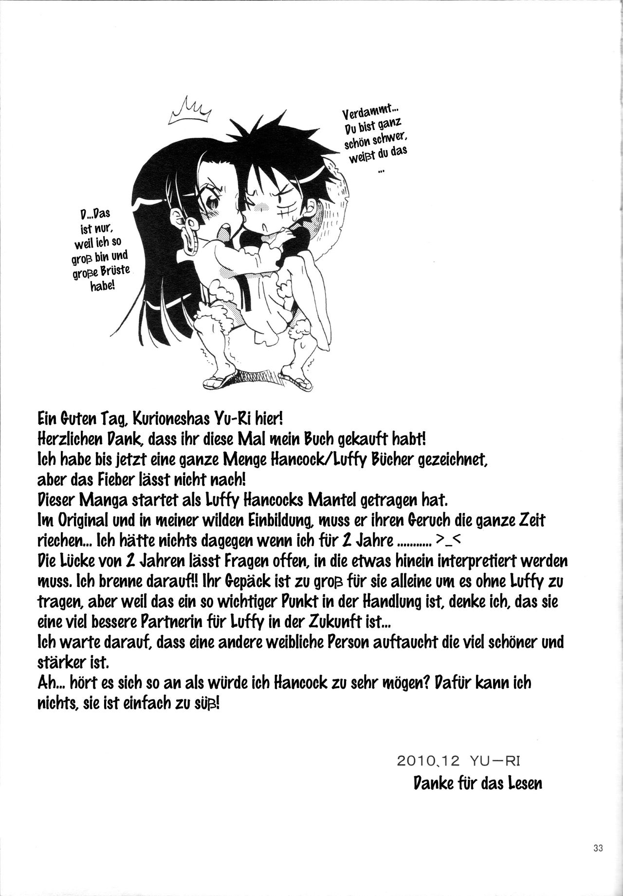 [Kurionesha] Instincts (One Piece)(german/deutsch) 
