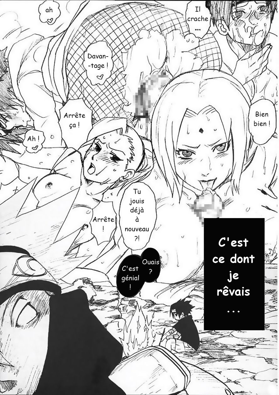 (SC28) [PETS (rin, kuro, may)] +3 (Naruto) [French] [Dakuma+Excavateur] (サンクリ28) [PETS (リン、クロ、メイ)] +3 (ナルト) [フランス翻訳]