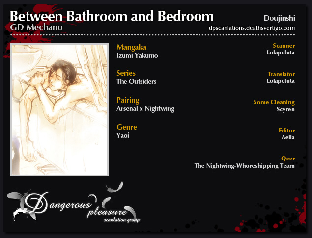 [GD (Izumi Yakumo)] Between Bathroom and Bedroom (The Outsiders) [English] [Dangerous Pleasure] 