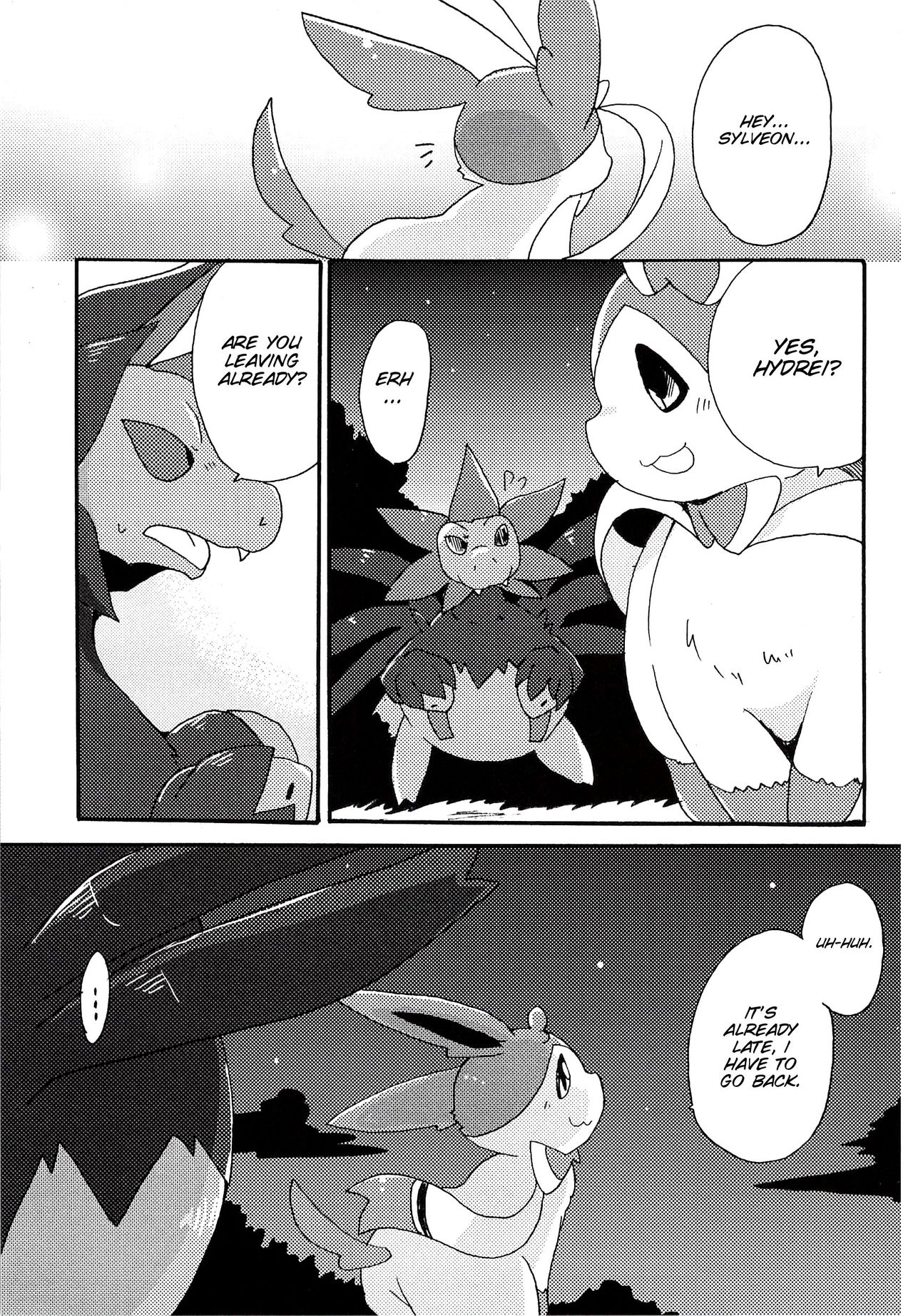 (Kansai! Kemoket 2) [Kemono no Koshikake (Azuma Minatu)] Sweet night (Pokémon) [English] [SMDC] (関西!けもケット2) [けもののこしかけ (東みなつ)] Sweet night (ポケットモンスター) [英訳]