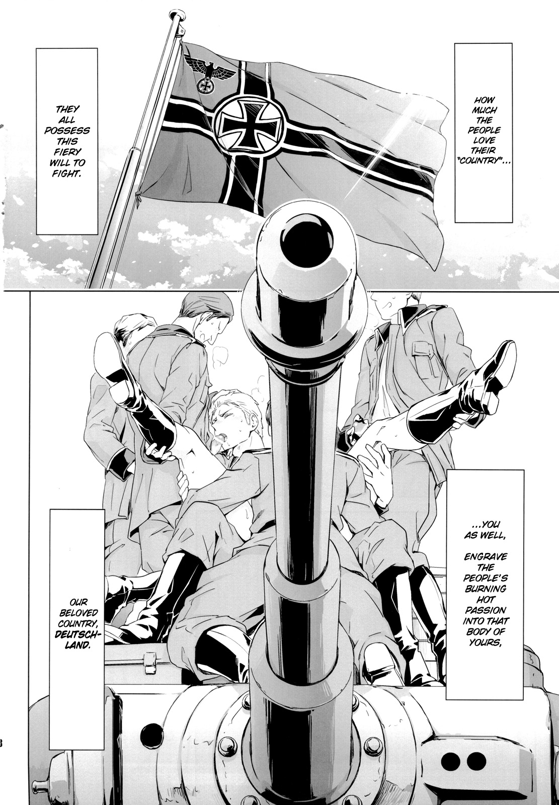 [Marinconia (Marumari)] Taichou, Onegaishimasu!! - Gruppeführer, Bitte!! (Axis Powers Hetalia) [English] {CSword} [MARINCONIA (まるまり)] 隊長、お願いします!! (Axis Powers ヘタリア) [英訳]